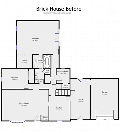 Brick House Plans | The Stonybrook House