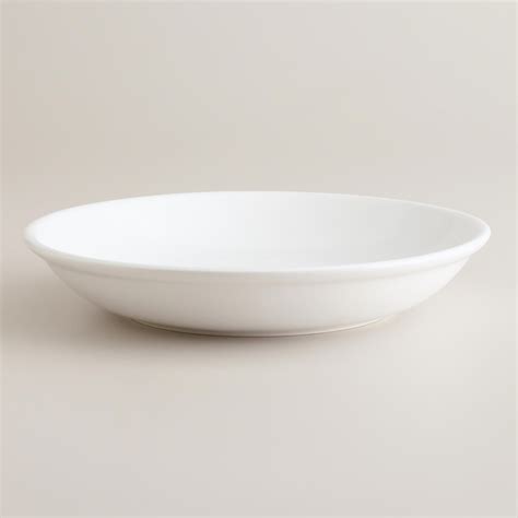 White Pasta Bowls, Set of 4 | World Market