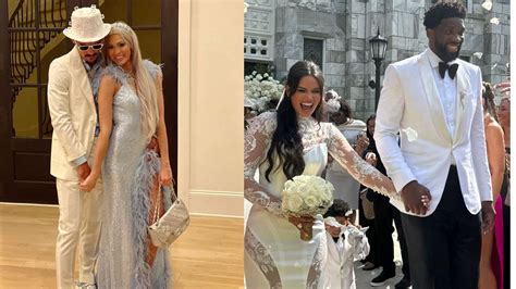 Wedding bells in the air as Trae Young joins Joel Embiid in tying the ...