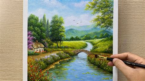 10 Inspiring Landscape Painting Ideas – Ruang Harga