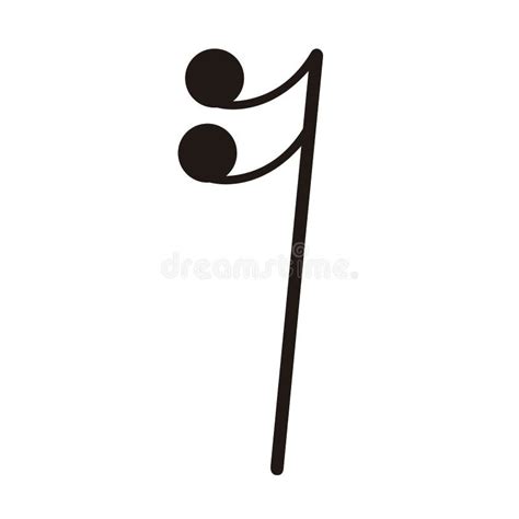 Isolated Sixteenth Rest Musical Note Stock Vector - Illustration of white, sound: 131025039