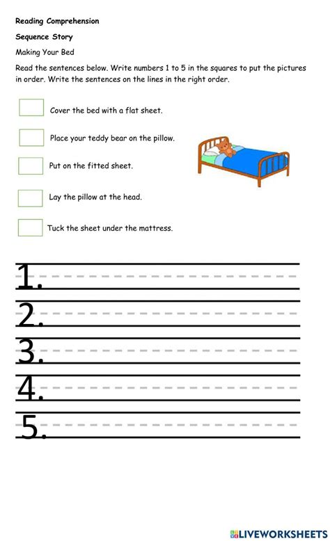 Picture Sequencing Worksheets | 99Worksheets - Worksheets Library