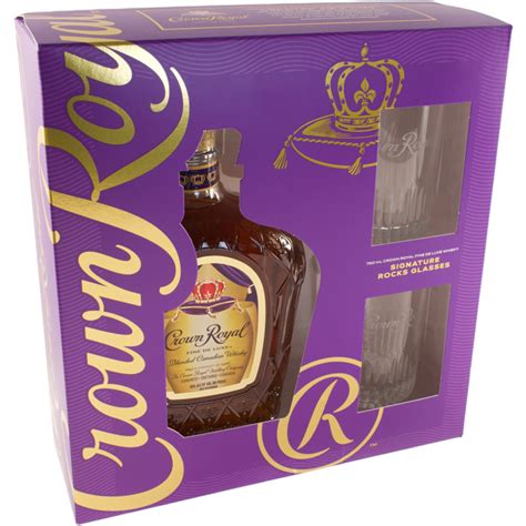 Crown Royal Canadian Gift Set | 750 ml Bottle