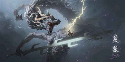 ArtStation - the divine dragon 樱龙