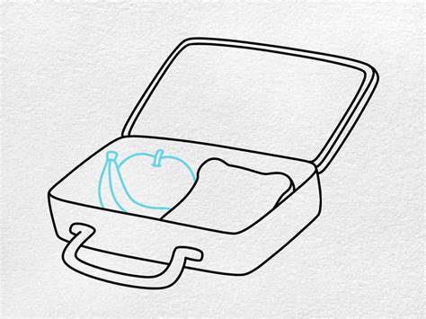 How to Draw a Lunch Box - HelloArtsy