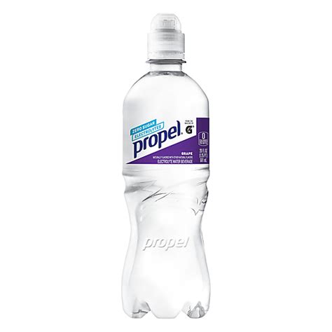 Propel Zero Sugar Grape Electrolyte Water Beverage, 20 oz | Flavored | Foodtown