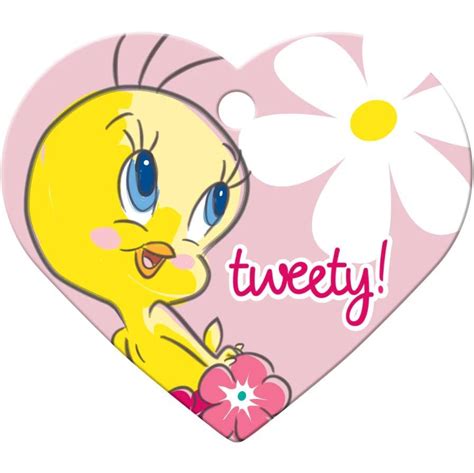 Warner BrothersÂ© Pink Tweety Bird Heart Larg... | BaxterBoo