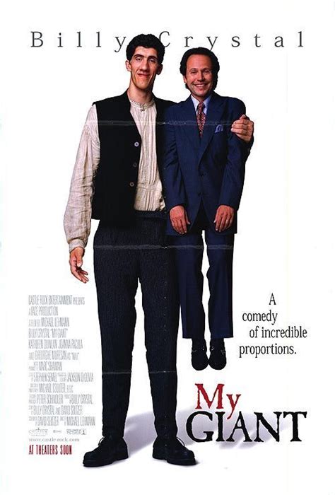 My Giant (1998) | Movie posters, Happy movie, Comedy movies