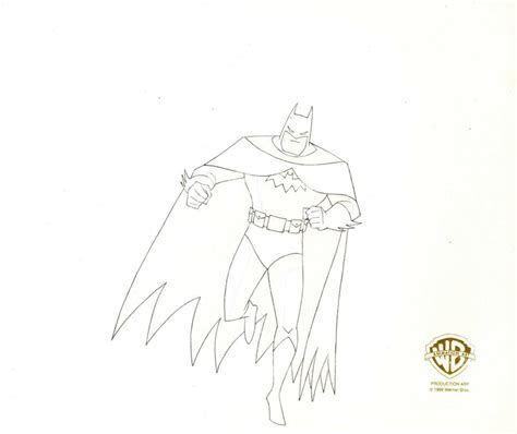 Batman The Animated Series Original Production Drawing: Batman – Choice ...