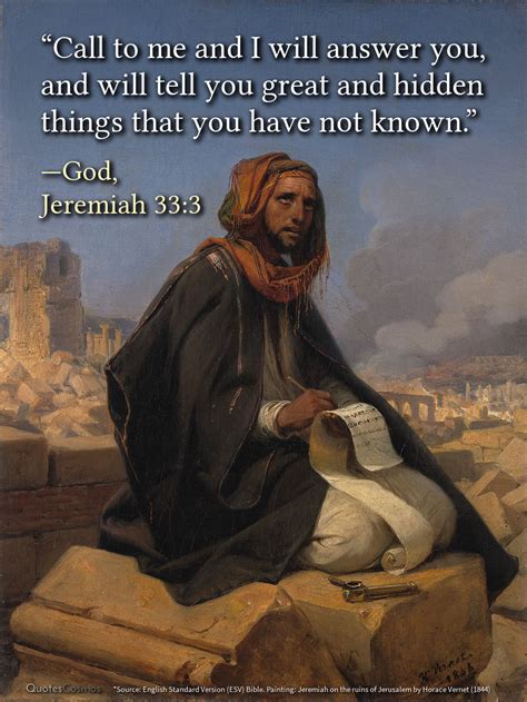 Jeremiah 33:3 “Call to me and I will answer”: Translation, Meaning, Context