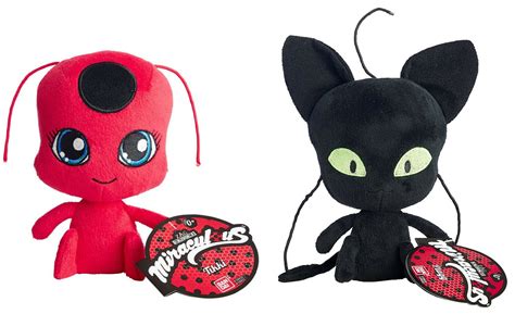 Miraculous Ladybug Kwami Plagg Plush Cat Noir Adrien Spirit Halloween Exclusive ...