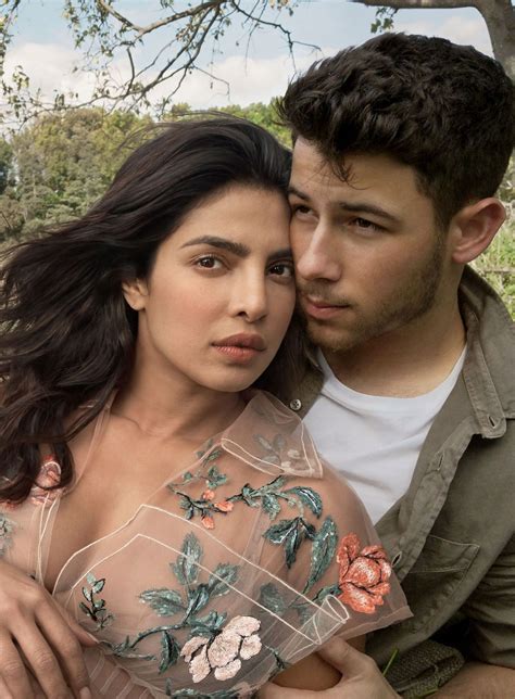 Priyanka Chopra and Nick Jonas - Vogue US January 2019 Photos • CelebMafia