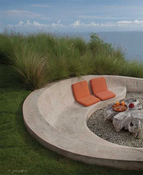 Concrete Patio Furniture Inspiration | OutsideModern