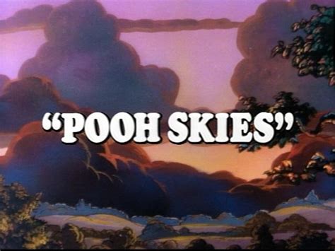 "The New Adventures of Winnie the Pooh" Pooh Skies (1990), John Fiedler animation movie | Videospace