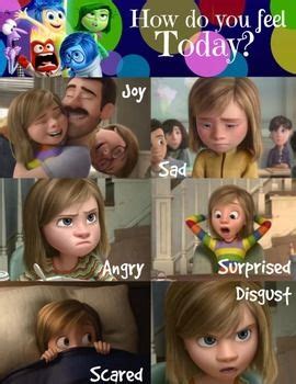 Disney+Pixar's+Inside+Out+"Today+I+am+feeling"+emotions+chart+with+Riley.+A+8.5X11+poster+/+page ...