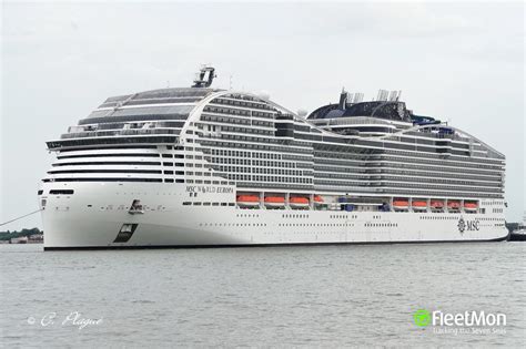 Vessel MSC WORLD EUROPA (Passenger ship) IMO 9837420, MMSI 256070000