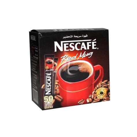 Nescafe Red Mug Coffee 50 Sticks