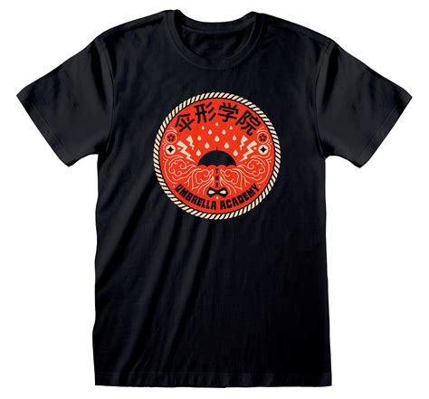 Umbrella Academy 'Circle Logo' (Black) T-Shirt