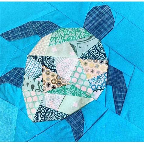 271 Likes, 25 Comments - Kristy Lea (@quietplay) on Instagram: “Geometric sea turtle! Pattern ...