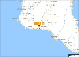 Maasin (Philippines) map - nona.net