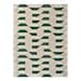 Green Tufted 9x12 Faceted Tile Rug 10x14 Rugs 12x12 Rugs , 8x10 Rugs ...