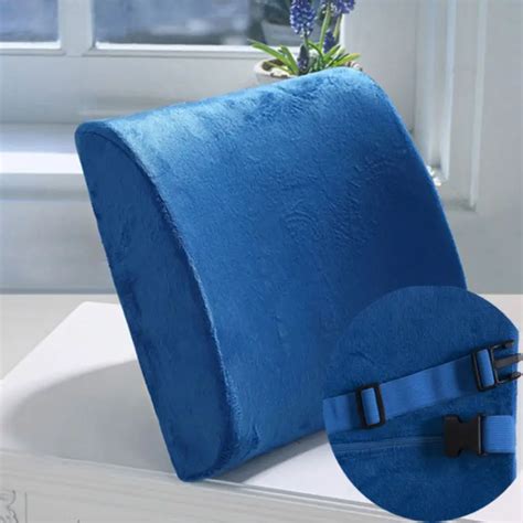 1PC Travel Seat Cushion Waist Memory Foam U Seat Massage Chair Cushion Pad Car Office Massage ...