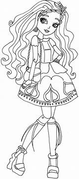 Ever After High Coloring Pages Thronecoming Cerise sketch template