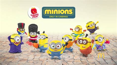 McDonald’s Happy Meal Toys – July 2015 – Minions – Kids Time