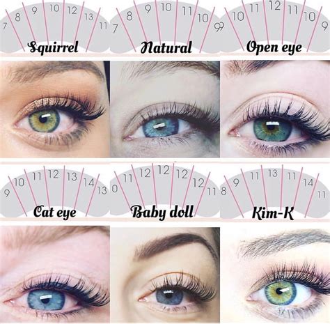 Eyelash extension styles #EyeLashesNatural | Eyelash extensions salons, Eyelash extensions ...