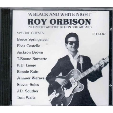 'A black and white night' roy orbison in concert with the billion dollar band by Roy Orbison, CD ...