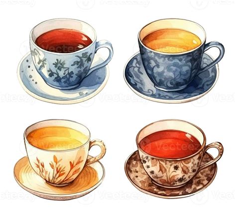 Watercolor Tea Stock Photos, Images and Backgrounds for Free Download