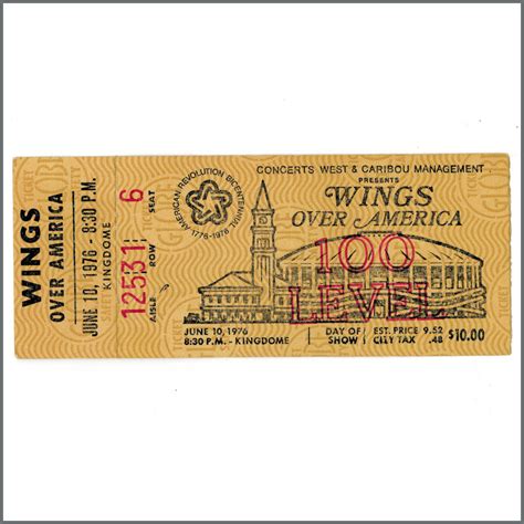 B40081 - Paul McCartney & Wings 1976 Kingdome Seattle Complete Concert ...