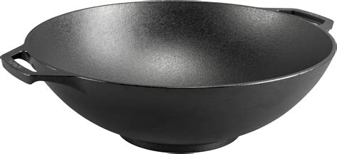 Buy Lodge Cast Iron 14" Wok Online at Lowest Price in Nepal. B09VJ779W4