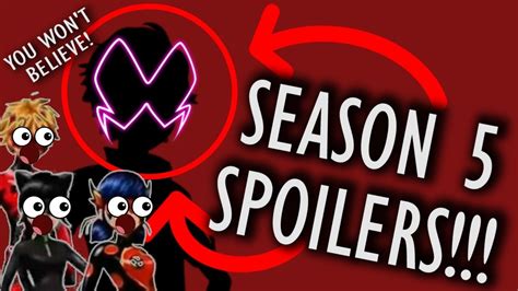 (April Fools) SEASON 5 MIRACULOUS LADYBUG SPOILERS - LADYNOIR MR BUG - YouTube