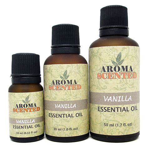 Vanilla Essential Oil Aromatherapy at global.aromascented.com