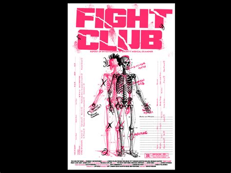 Fight Club (1999) Alternative Poster by Alex Anderson on Dribbble