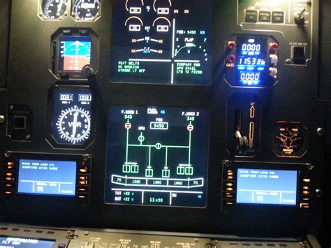 Main Instrument Panel - Airbus A320 Cockpit