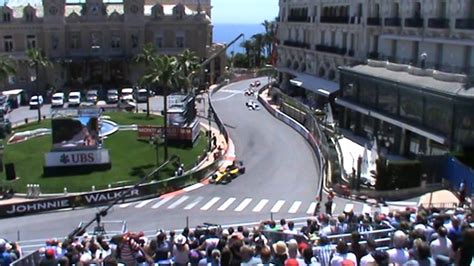 View from Casino Grandstand at 2014 Monaco F1 Grand Prix - YouTube