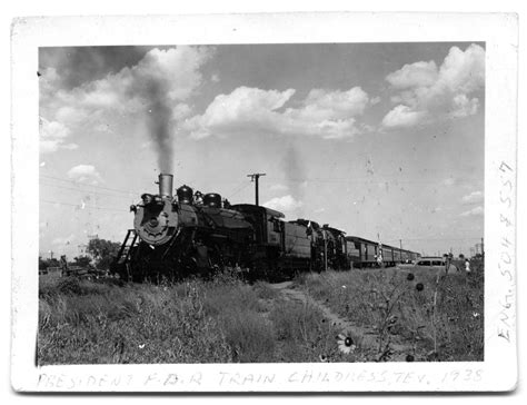 [The Train That Brought FDR to Childress, Texas] - The Portal to Texas History