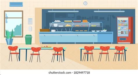 School Cafeteria Cartoon Royalty-Free Images, Stock Photos & Pictures | Shutterstock