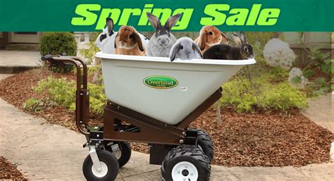 Boost Your Productivity This Spring With Overland Powered Carts! - Overland Carts