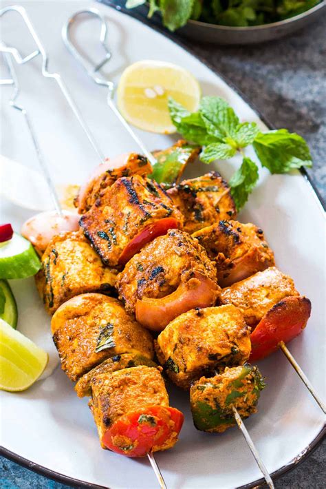 Tandoori Paneer Tikka in the Oven - My Food Story