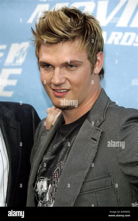 US singer Nick Carter arrives for the 2006 MTV Movie Awards in Los Angeles, USA, Saturday, 3 ...