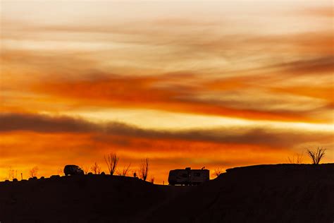 Sunday sunset silhouette in the Anza-Borrego Desert | Flickr