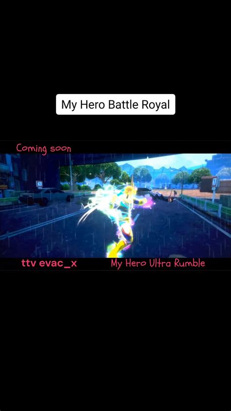 My Hero Ultra Rumble Soon to drop : r/MyHeroUltraRumble