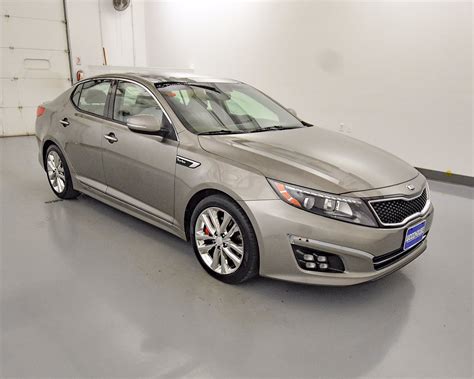 Pre-Owned 2015 Kia Optima SXL Turbo With Navigation