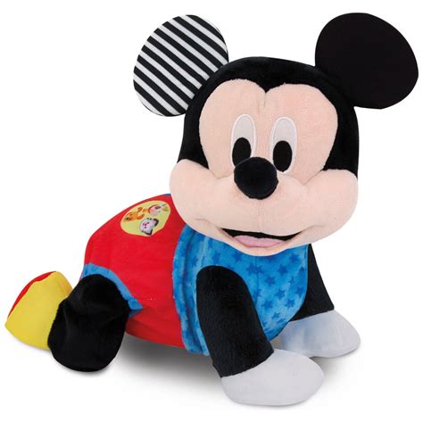 Clementoni Baby Disney Baby Mickey Mouse Crawl With Me | Smyths Toys UK