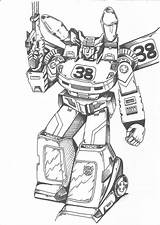 Jazz Transformers G1 Coloring Pages sketch template