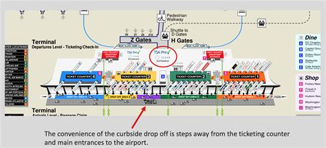 IAD Curbside Valet Map | Airport Marketing Income