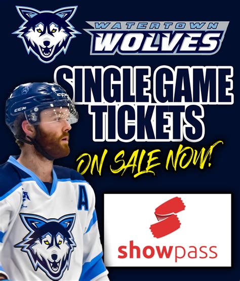 News: Wolves Single Game Tickets Now Available! - The Watertown Wolves